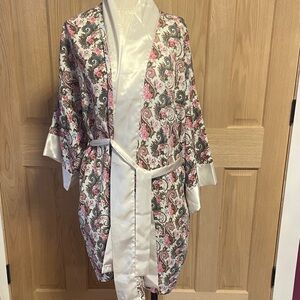 Victoria's Secret Paisley Gold Tag Vintage Robe